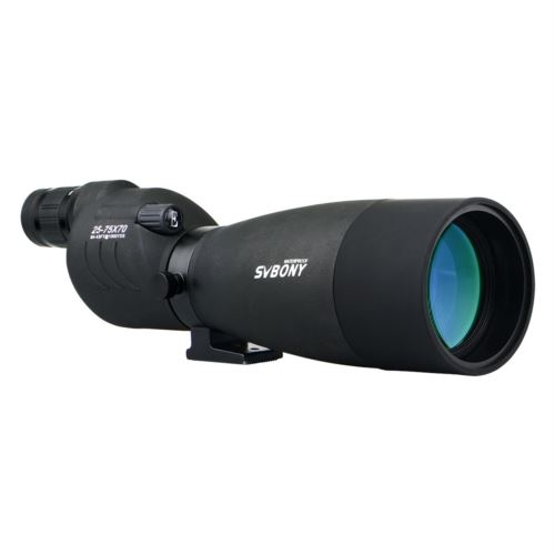 SV17 25-75x70mm Straight Svbony Spotting Scope for Target Shooting Hunting